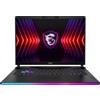 MSI Gaming Raider GE68 HX 14VFG-266XES Intel® Core™ i9 i9-14900HX Computer portatile 40,6 cm (16") Quad HD+ 32 GB DDR5-SDRAM 1 TB SSD NVIDIA GeForce RTX 4060 Wi-Fi 7 (802.11be) FreeDOS Nero