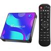 TUREWELL Android 11 TV Box,TUREWELL 4GB RAM 32GB ROM RK3318 Quad-Core 64bit Cortex-A53 Support 2.4/5.0GHz dual-Band WiFi BT4.0 3D 4K 1080P H.265 10/100M Ethernet HD2.0 Smart TV Box