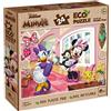 Liscianigiochi Lisciani Giochi- Disney Eco Puzzle DF Minnie 24, Colore Bianco, 91812