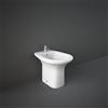 Rak Ceramics Bidet a Pavimento Rak Orient In Ceramica 56 x 37,5 x 39,5 cm