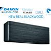 Daikin Climatizzatore Condizionatore Daikin Bluevolution Quadri Split Inverter serie STYLISH REAL BLACKWOOD 7+9+9+9 con 4MXM68N R-32 Wi-Fi Integrato 7000+9000+9000+9000 Colore Legno Nero - Garanzia Italiana