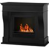 Divina Fire Camino a bioetanolo biocamino da terra WASHINGTON Nero L111 x P43 x H99
