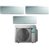 Daikin Climatizzatore Condizionatore Daikin Bluevolution Trial Split Inverter serie EMURA WHITE III 7+12+12 con 3MXM52N R-32 Wi-Fi Integrato 7000+12000+12000 Colore Bianco Opaco - Garanzia Italiana