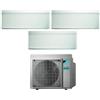 Daikin Climatizzatore Condizionatore Daikin Bluevolution Trial Split Inverter serie STYLISH WHITE 5+5+18 con 3MXM52N R-32 Wi-Fi Integrato 5000+5000+18000 Colore Bianco - Garanzia Italiana
