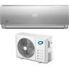 Diloc Climatizzatore Condizionatore Diloc Inverter serie JESSICA SILVER 12000 Btu D.JESSICA 12000SLV R-32 Wi-Fi Integrato Argento Classe A++/A+