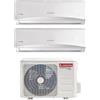 Ariston Climatizzatore Condizionatore Dual Split Inverter Ariston serie PRIOS 12+12 con 50 XD0-O R-32 Wi-Fi Optional 12000+12000