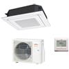 Fujitsu Climatizzatore Condizionatore Fujitsu Cassetta 4 Vie serie ECO KR Circular Flow 24000 Btu R-32 cod. 3NGF88620 White AUXG24KRLB - NOVITA'