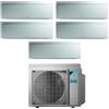Daikin Climatizzatore Condizionatore Daikin Bluevolution Penta Split Inverter serie EMURA WHITE III 9+9+9+12+15 con 5MXM90N R-32 Wi-Fi Integrato 9000+9000+9000+12000+15000 Colore Bianco - Garanzia Italiana