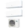 Fujitsu Climatizzatore Condizionatore Fujitsu Dual Split Inverter serie KG AIRSTAGE 7+12 con AOEG14KBCA2 R-32 Wi-Fi Integrato 7000+12000