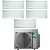 Daikin Climatizzatore Condizionatore Daikin Bluevolution Penta Split Inverter serie STYLISH WHITE 9+9+9+9+12 con 5MXM90N R-32 Wi-Fi Integrato 9000+9000+9000+9000+12000 - Garanzia Italiana