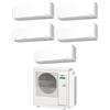 Fujitsu Climatizzatore Condizionatore Fujitsu Penta Split Inverter serie KM AIRSTAGE 9+9+12+12+12 con AOEG36KBTA5 R-32 Wi-Fi Integrato 9000+9000+12000+12000+12000