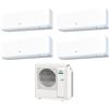 Fujitsu Climatizzatore Condizionatore Fujitsu Quadri Split Inverter serie KG AIRSTAGE 7+9+9+12 con AOEG30KBTA4 R-32 Wi-Fi Integrato 7000+9000+9000+12000