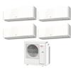 Fujitsu Climatizzatore Condizionatore Fujitsu Quadri Split Inverter serie KM AIRSTAGE 9+9+9+9 con AOEG30KBTA4 R-32 Wi-Fi Integrato 9000+9000+9000+9000