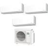 Fujitsu Climatizzatore Condizionatore Fujitsu Trial Split Inverter serie KM AIRSTAGE 7+7+7 con AOEG18KBCA3 R-32 Wi-Fi Integrato 7000+7000+7000