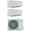 GREE Climatizzatore Condizionatore Gree Dual Split Inverter serie BORA PLUS 12+12 con GWHD(18)NK6OO R-32 Wi-Fi Optional 12000+12000