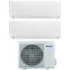 GREE Climatizzatore Condizionatore Gree Dual Split Inverter serie PULAR 9+12 con GWHD(18)NK6NO R-32 Wi-Fi Integrato 9000+12000