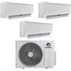 GREE Climatizzatore Condizionatore Gree Trial Split Inverter serie BORA PLUS 9+9+9 con GWHD(21)NK6OO R-32 Wi-Fi Optional 9000+9000+9000