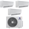 GREE Climatizzatore Condizionatore Gree Trial Split Inverter serie BORA PLUS 9+9+9 con GWHD(24)NK6OO R-32 Wi-Fi Optional 9000+9000+9000