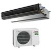 Mitsubishi Electric Climatizzatore Condizionatore Mitsubishi Electric Canalizzato Canalizzabile Inverter Media Prevalenza 12000 Btu PEAD-M35JA + SUZ-M35VA R-32 Wi-Fi Optional