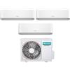 Hisense Climatizzatore Condizionatore Hisense Trial Split Inverter serie ENERGY PRO PLUS / HI-ENERGY 9+12+12 con 3AMW72U4RJC R-32 Wi-Fi Integrato 9000+12000+12000