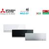 Mitsubishi Electric Climatizzatore Condizionatore Mitsubishi Electric Dual Split Inverter serie KIRIGAMINE ZEN WHITE MSZ-EF 18+18 con MXZ-3F54VF R-32 Wi-Fi Integrato Colore Bianco 18000+18000