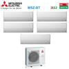 Mitsubishi Electric Condizionatore Penta Split Mitsubishi Electric MSZ- BT 7+7+7+7+9 con MXZ-5F102VF R-32 Wi-Fi Integrato