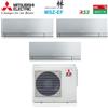 Mitsubishi Electric Climatizzatore Condizionatore Mitsubishi Electric Trial Split Inverter serie KIRIGAMINE ZEN SILVER MSZ-EF 7+7+7 con MXZ-3F54VF R-32 Wi-Fi Integrato Colore Argento 7000+7000+7000