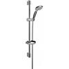DAMAST Set Saliscendi Damast mod ECO 204 ZT Composto Da Asta + laterali e scorrevole + Doccia Mirò e flessibile 150 cm con portasapone