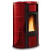 La Nordica TERMOSTUFA A PELLET LA NORDICA EXTRAFLAME MOD. ISIDE IDRO 2.0 19 KW BORDEAUX