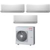 Toshiba Climatizzatore Condizionatore Toshiba Trial Split Inverter serie SEIYA 7+7+7 RAS-3M26U2AVG-E R-32 Wi-Fi Optional 7000+7000+7000