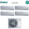 VAILLANT Climatizzatore Condizionatore Vaillant Quadri Split Inverter serie CLIMAVAIR PLUS VAI 8 7+7+9+12 con VAF8-080W4NO R-32 7000+7000+9000+12000