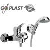 GoPlast Gruppo Miscelatore Vasca GOPLAST Modello SEI con Flessibile e Doccetta