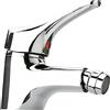 PAINI Miscelatore Rubinetto PAINI serie PILOT per bidet completo di piletta di scarico cod. 04CR306