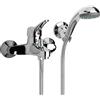 PAINI Miscelatore Rubinetto PAINI serie PILOT per vasca da bagno con flessibile e doccetta DUPLEX cod. 04CR105