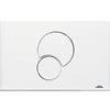 KARIBA SPA Placca di Comando Kariba Fidia Duo Colore Bianco per cassetta Monolith 9.0
