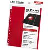 Ultimate Guard 18-Pocket Side-Loading Supreme Pages Rot (10) [Edizione: Germania]