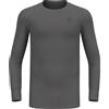 Odlo Warm Top L/S Crew Neck maglia a maniche lunghe uomo