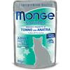 Monge Natural Superpremium Bustine per Gatti - Tonno e Anatra - 24x80 gr