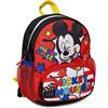 Seven Zaino seven asilo mickey mouse rosso