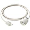 Vimar 0P32400.B Cavo Prolunga Universale lineare 3 metri, 3G1 DE, presa SICURY e spina ricollegabile standard tedesco, Bianco