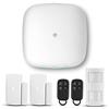 Chuango LTE-400 - Allarme domestico senza fili con sirena - Sistema di sicurezza domestica - Apriporta e finestra - Hub, sensori e telecomando - Allarme intelligente Wifi/4G