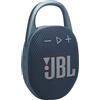 Jbl Clip 5 Cassa Bluetooth Speaker Portatile Altoparlante Wireless IP67 Potenza 7 Watt colore Blu - JBLCLIP5BLU