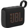 Jbl Go 4 Cassa Bluetooth Speaker Portatile Altoparlante Wireless IP67 Potenza 4.2 Watt colore Nero - JBLGO4BLK