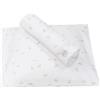 DILI BEST Set Lenzuolo Letto Sopra con Federa Desert Leaves