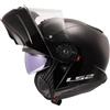 LS2, Casco Moto Modulare STROBE II Matt Black, XS