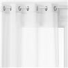 ATMOSPHERA CREATEUR D'INTERIEUR - Georgette bianco velato 140x240cm