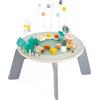 Janod - Tavolo Multiattività in Legno Sweet Cocoon - 9 attività per Bambini - Multisensoriale - Sviluppa Le Abilità Fino-Motorie - Tavolo in Legno FSC - Tema Giardino - dai 12 Mesi, J04045