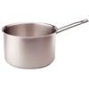 Baldassare Agnelli Pentole Agnelli COIX3105E20 Linea Acciaio Casseruola Alta con Manico, Argento, 20 cm