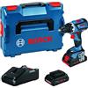 Bosch Professional 18V System Trapano-Avvitatore a Batteria Gsr 18V-60 C (Coppia di Serraggio Max. 60 Nm, Incl. 2 Batterie da 0 Procore18V Ah, Caricabatteria Gal 18V-40, L-Boxx)