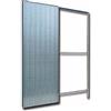 SCRIGNO Controtelaio per porte scorrevoli anta unica spessore muro 105mm Doortech by Scrigno - Misura: 60X210 cm